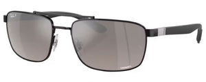 RB375 RAY-BAN RB3737CH 002/5J 60 BLACK / GREY POLARIZED