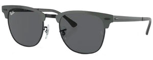 RB006 RAY-BAN CLUBMASTER METAL RB3716 9256B1 51 GRAY BLACK / DARK GRAY