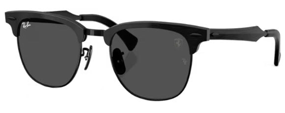 RB564 RAY-BAN RB3807M F111B1 51 BRUSHED BLACK ON BLACK / DARK GREY