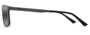 MJM168 MAUI JIM MYMAUI PULAMA MM618-003 59 MATTE DARK GREY / NEUTRAL GREY