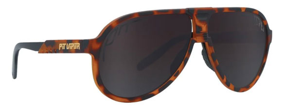 PIT072 PIT VIPER THE JETHAWK THE LANDLOCKED BROWN FADE POLARIZED