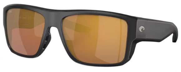 CT108 COSTA TAXMAN 06S9116 911604 59 MATTE BLACK / GOLD MIRRORED POLARIZED