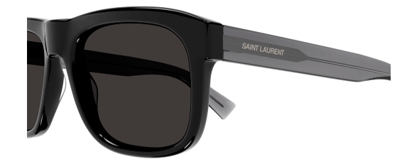 SL26 SAINT LAURENT SL 558-003 57 BLACK - BLACK - GREY