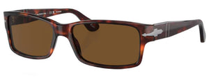 PO2 PERSOL PO2803S 24/57 58 HAVANA / CRYSTAL BROWN POLARIZED