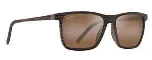 MJM036 MAUI JIM ONE WAY H875-10 55 BROWN STRIPE / HCL BRONZE