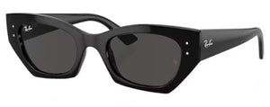 RB446 RAY-BAN ZENA RB4430F 667787 52 BLACK  / DARK GREY