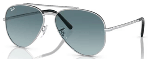 RB326 RAY-BAN NEW AVIATOR RB3625 003/3M 62 SILVER  / BLUE