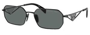 PR170 PRADA PR A51S 1AB5Z1 58 BLACK / BLACK GREY POLARIZED