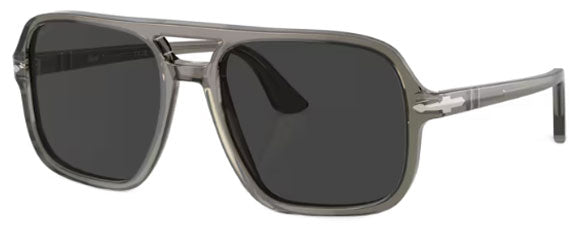 PO170 PERSOL PO3328S 110348 55  SMOKE  / BLACK POLARIZED