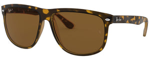 Z114 RAY-BAN BOYFRIEND RB4147 710/57 60  LIGHT HAVANA / BROWN POLARIZED