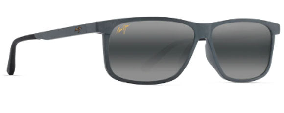 MJM168 MAUI JIM MYMAUI PULAMA MM618-003 59 MATTE DARK GREY / NEUTRAL GREY