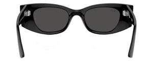 RB445 RAY-BAN KAT RB4427 667787 49 BLACK  / DARK GREY