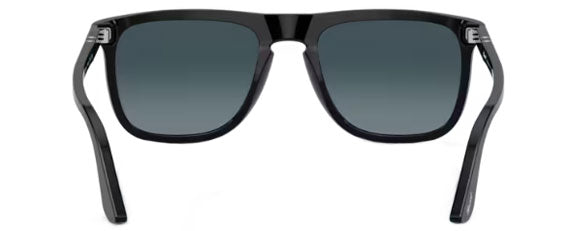 PO174 PERSOL PO3336S 95/S3 57  BLACK  / LIGHT BLUE GRADIENT DARK BLUE POLARIZED