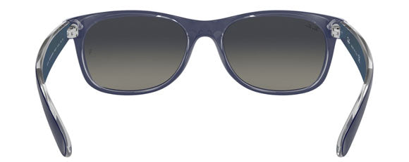 Z149 RAY-BAN NEW WAYFARER RB2132 605371 52 BLUE / GREY