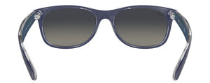 Z149 RAY-BAN NEW WAYFARER RB2132 605371 52 BLUE / GREY