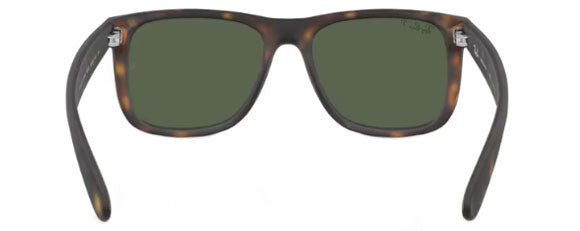 RB383 RAY-BAN JUSTIN RB4165F 865/9A 55 HAVANA  / DARK GREEN POLARIZED