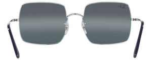 RB023 RAY-BAN SQUARE RB1971 9242G6 54  SILVER / BLUE MIRRORED POLARIZED