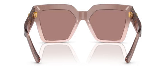 VE214 VERSACE VE4458 543573 54 BROWN TRANSPARENT  / LIGHT BROWN