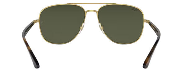 RB573 RAY-BAN RB3683 001/31 56 ARISTA GOLD / G-15 GREEN