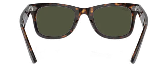 H21 RAY-BAN WAYFARER RB2140 902 54 TORTOISE / G-15 GREEN