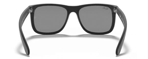 RB508 RAY-BAN JUSTIN RB4165 622/6G 55 BLACK / GREY MIRROR SILVER