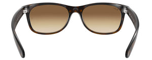 Z147 RAY-BAN NEW WAYFARER RB2132 710/51 58 LIGHT HAVANA / CLEAR GRADIENT BROWN