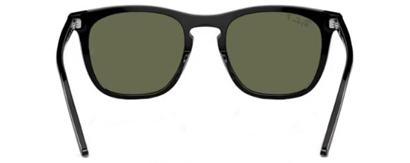 RB359 RAY-BAN RB2210F 901/58 53 BLACK / GREEN POLARIZED