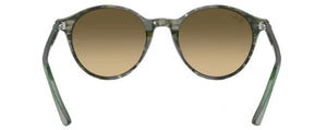 RB517 RAY-BAN BERNARD RB2230F 14210A 51 TRANSPARENT SHADE FANTASY GREEN / BROWN