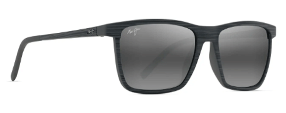 MJM029 MAUI JIM ONE WAY 875-14 55 GREY STRIPE / NEUTRAL GRAY