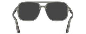 PO170 PERSOL PO3328S 110348 55  SMOKE  / BLACK POLARIZED