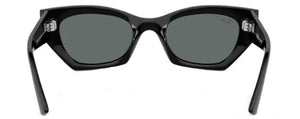 RB442 RAY-BAN ZENA RB4430F 667781 52 BLACK  / DARK GREY POLARIZED