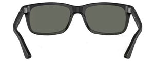 PO108 PERSOL PO3048S 900058 58 BLACK / GREEN POLARIZED