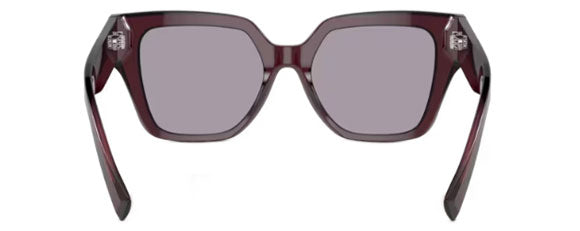 DG54 DOLCE & GABBANA DG4471 3045AK 52  TRANSPARENT VIOLET / LILLAC ISA BLACK SILVER MIRRORED