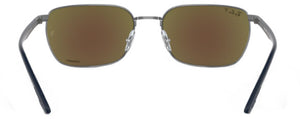 RB351 RAY-BAN RB3684CH 004/4L 58 GUNMETAL / GREY BLUE POLARIZED