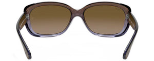 RB124 RAY-BAN JACKIE OHH RB4101 860/51 58 BROWN GRADIENT LILAC / LIGHT BROWN GRADIENT BROWN