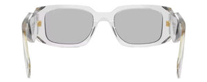 PR136 PRADA PR 17WS 12R30B 49 TRANSPARENT GREY / LIGHT GREY