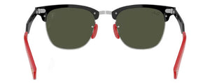 RB562 RAY-BAN RB3807M F11031 51 BRUSHED BLACK ON SILVED / G-15 GREEN