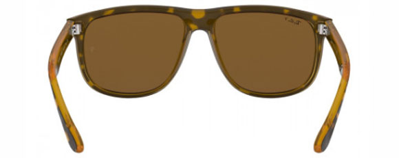 Z114 RAY-BAN BOYFRIEND RB4147 710/57 60  LIGHT HAVANA / BROWN POLARIZED