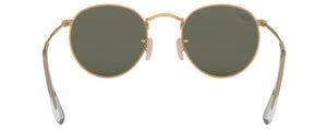 F62 RAY-BAN ROUND METAL RB3447 112/58 50 MATTE ARISTA / G-15 GREEN POLARIZED