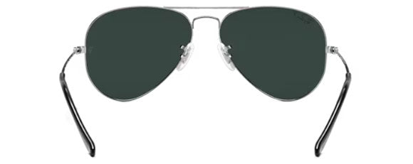 Z80 RAY-BAN AVIATOR LARGE METAL RB3025 003/59 58 SILVER / GREY POLARIZED