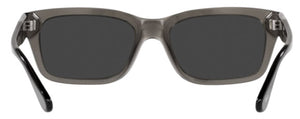 PO122 PERSOL PO3301S 110348 57 OPAL SMOKE / DARK GREY POLARIZED