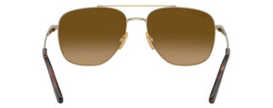 RB565 RAY-BAN WILLIAM TITANIUM RB8097 9265M2 59 ARISTA / BROWN GRADIENT POLARIZED