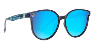 BL091 BLENDERS LEXICO LADY PACIFIC BE5404 63 CRYSTAL DARK BLUE /  BLUE MIRRORED POLARIZED