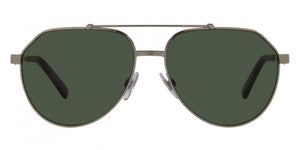 DG16 DOLCE & GABBANA DG2288 13359A 59 BRONZE  DARK GREEN POLARIZED