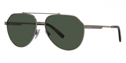 DG16 DOLCE & GABBANA DG2288 13359A 59 BRONZE  DARK GREEN POLARIZED