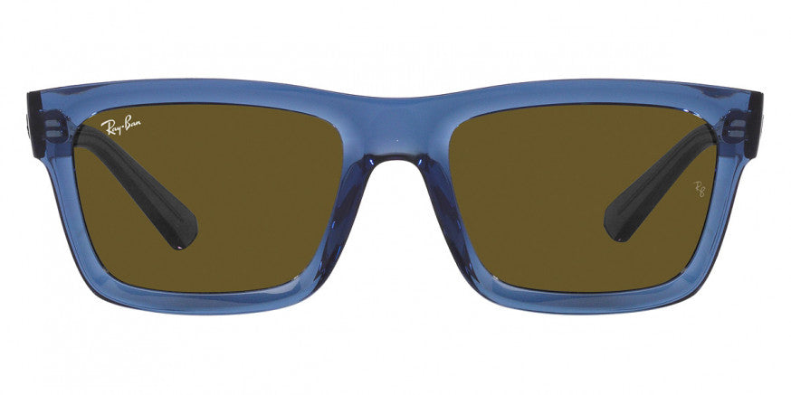 RB268 RAY-BAN WARREN RB4396 668073 57 TRANSPARENT DARK BLUE  DARK BROWN