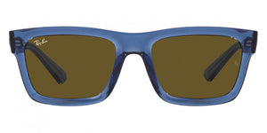 RB268 RAY-BAN WARREN RB4396 668073 57 TRANSPARENT DARK BLUE  DARK BROWN