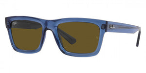 RB268 RAY-BAN WARREN RB4396 668073 57 TRANSPARENT DARK BLUE  DARK BROWN