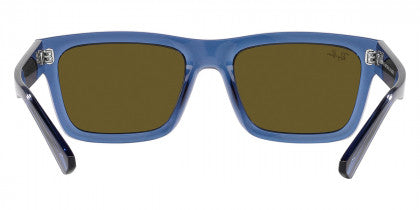 RB268 RAY-BAN WARREN RB4396 668073 57 TRANSPARENT DARK BLUE  DARK BROWN