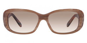 VG052 VOGUE VO2606S 307113 55 BROWN HORN  CLEAR GRADIENT BROWN